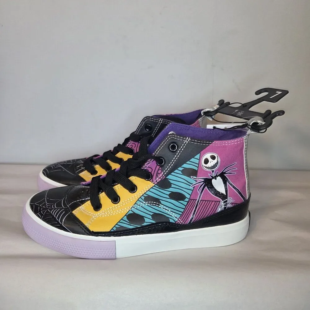 Nightmare Before Christmas Disney Ground Up High Top Shoes Womens's Size 7